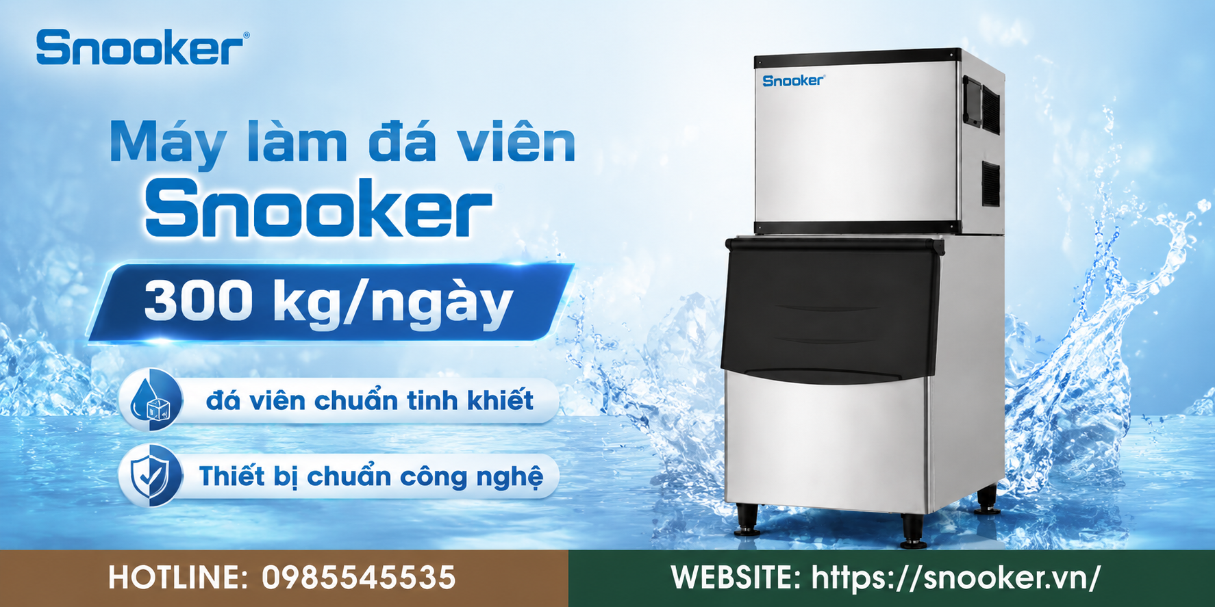 Khám phá máy làm đá viên Snooker SK-700P