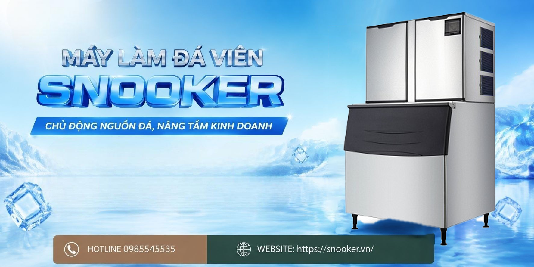 Ưu Điểm Nổi Bật Của Máy Làm Đá Viên Snooker 700 Kg