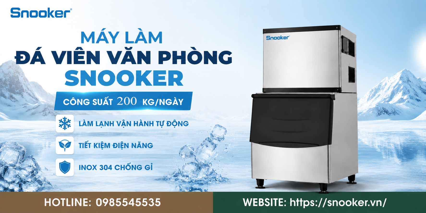Điểm mạnh tạo nên giá trị của Ice Maker Snooker