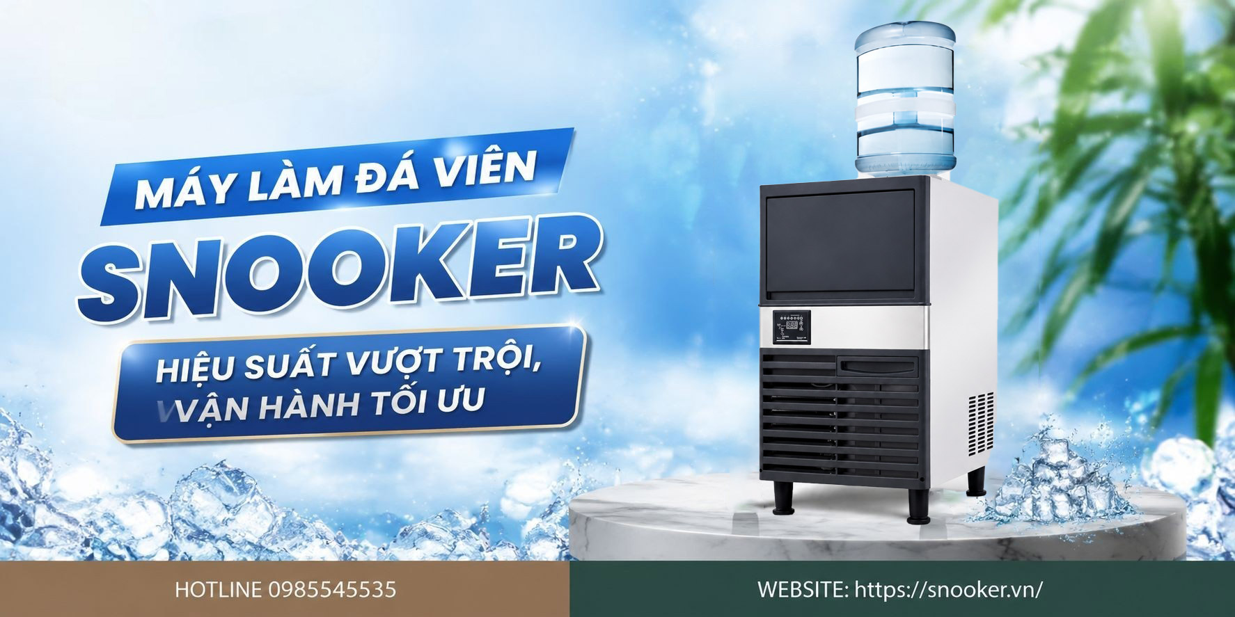 Những lưu ý khi lựa chọn máy làm đá viên văn phòng